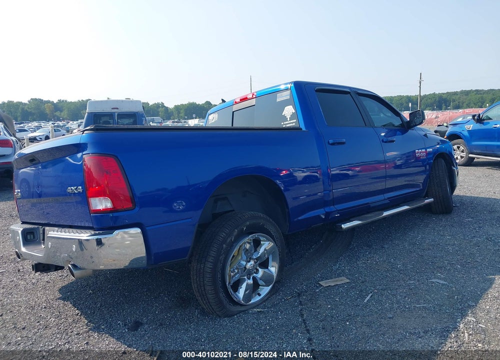 2019 RAM 1500 CLASSIC BIG HORN 4X4 6'4 BOX VIN: 1C6RR7TT2KS577249