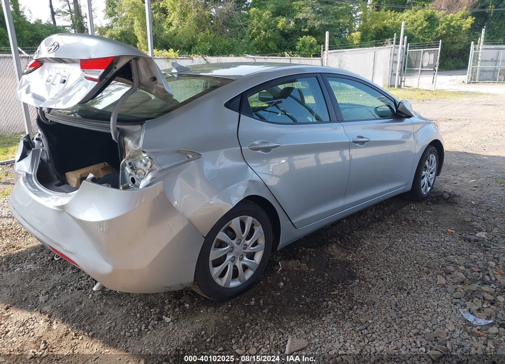 2011 HYUNDAI ELANTRA GLS VIN: 5NPDH4AE7BH026029