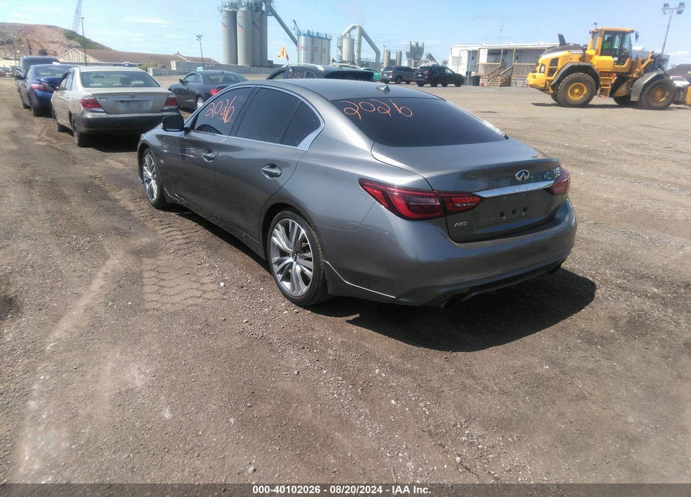 2020 INFINITI Q50 SPORT AWD VIN: JN1EV7AR6LM252493