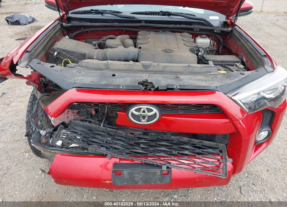 2018 TOYOTA 4RUNNER SR5 PREMIUM VIN: JTEBU5JR9J5557738