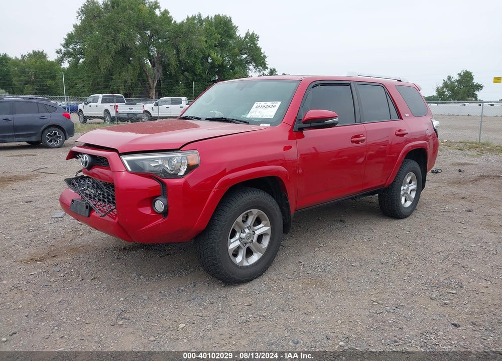 2018 TOYOTA 4RUNNER SR5 PREMIUM VIN: JTEBU5JR9J5557738