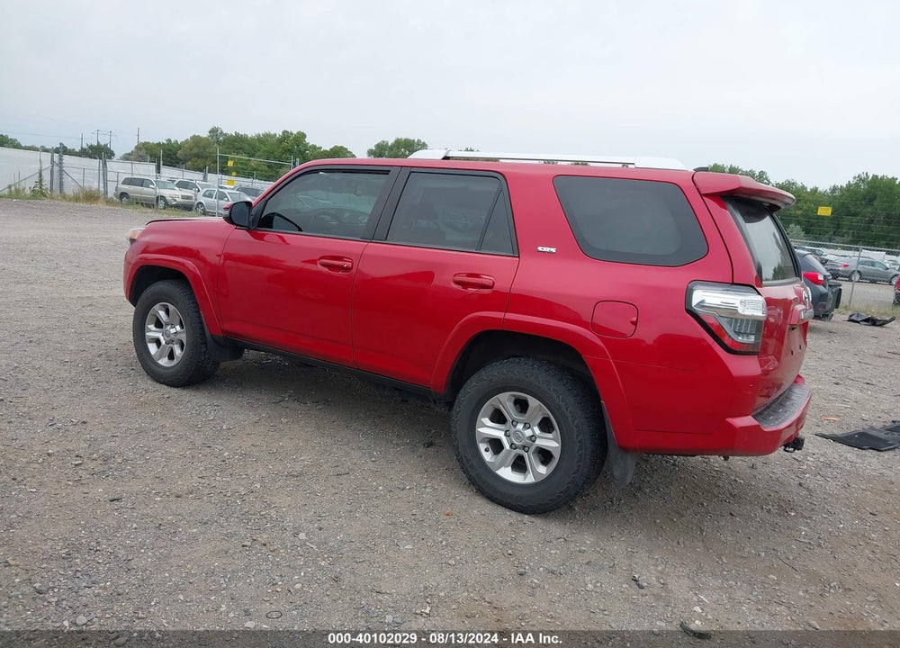 2018 TOYOTA 4RUNNER SR5 PREMIUM VIN: JTEBU5JR9J5557738