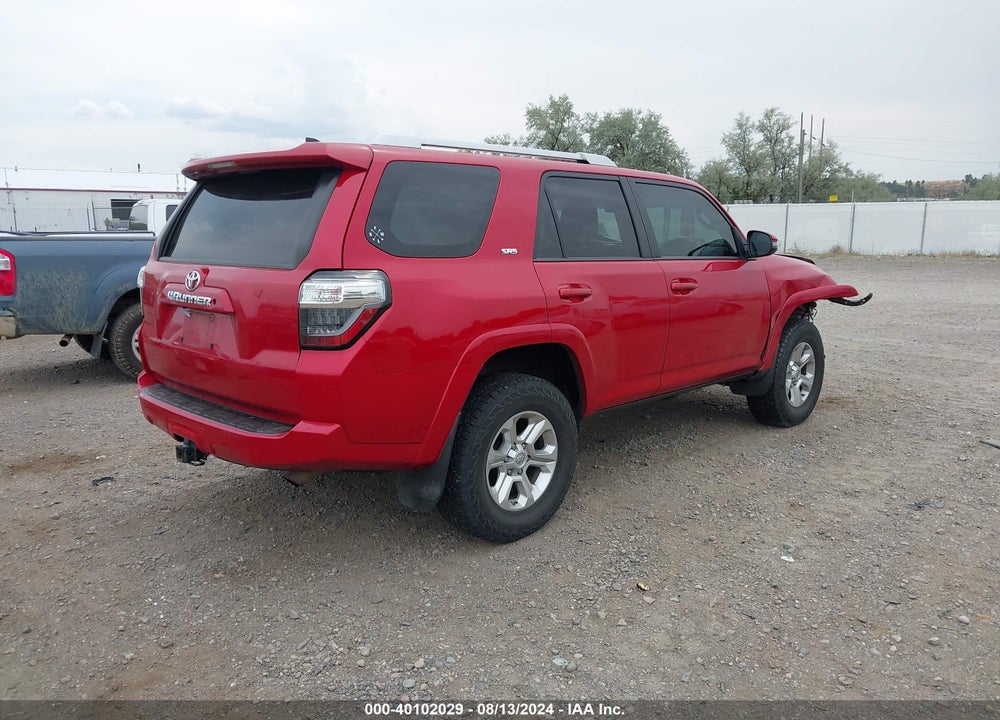 2018 TOYOTA 4RUNNER SR5 PREMIUM VIN: JTEBU5JR9J5557738