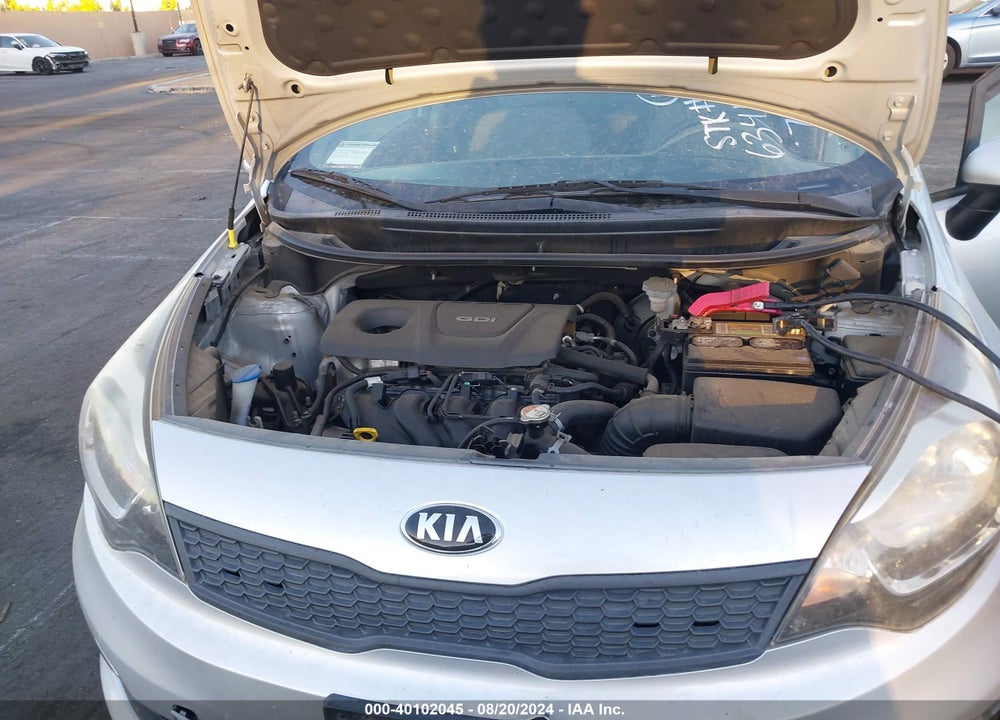 2016 KIA RIO LX VIN: KNADM4A35G6634124
