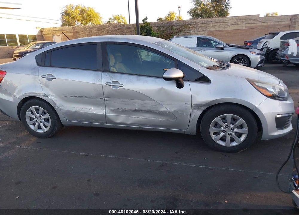 2016 KIA RIO LX VIN: KNADM4A35G6634124