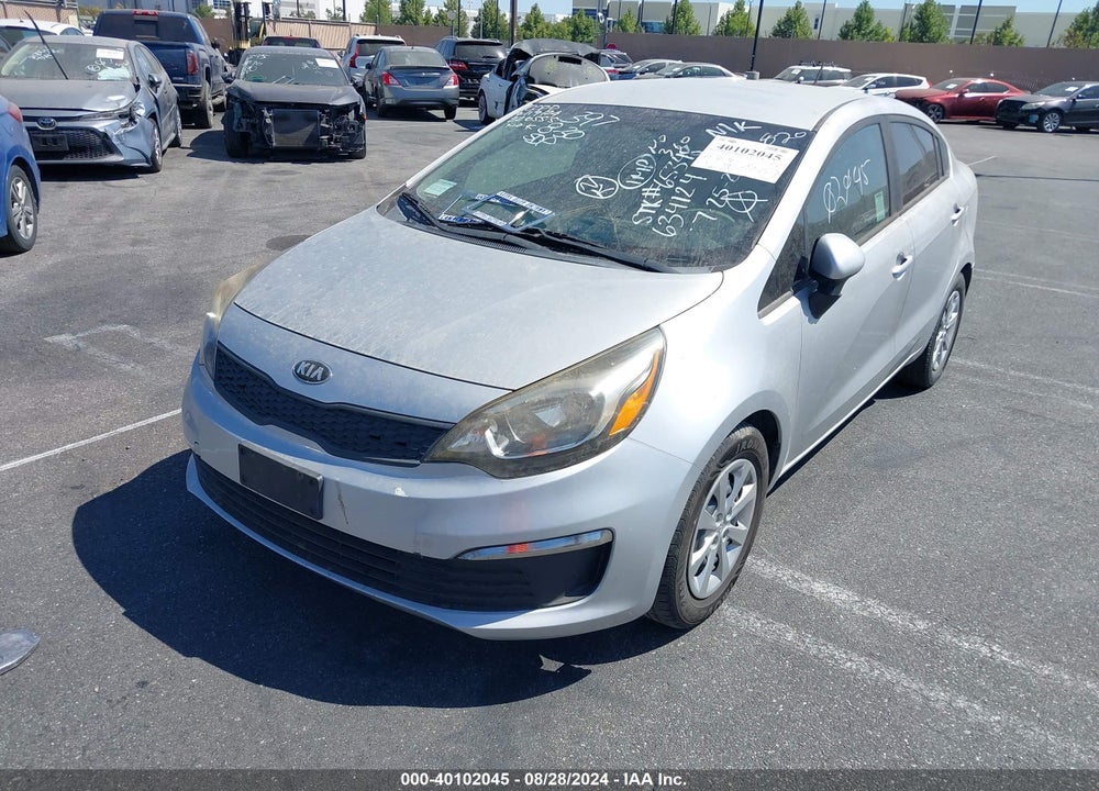 2016 KIA RIO LX VIN: KNADM4A35G6634124