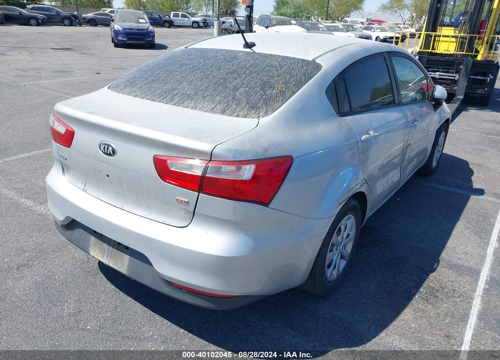 2016 KIA RIO LX VIN: KNADM4A35G6634124