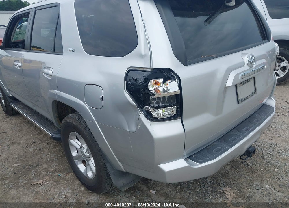 2018 TOYOTA 4RUNNER SR5 PREMIUM VIN: JTEBU5JR1J5500787