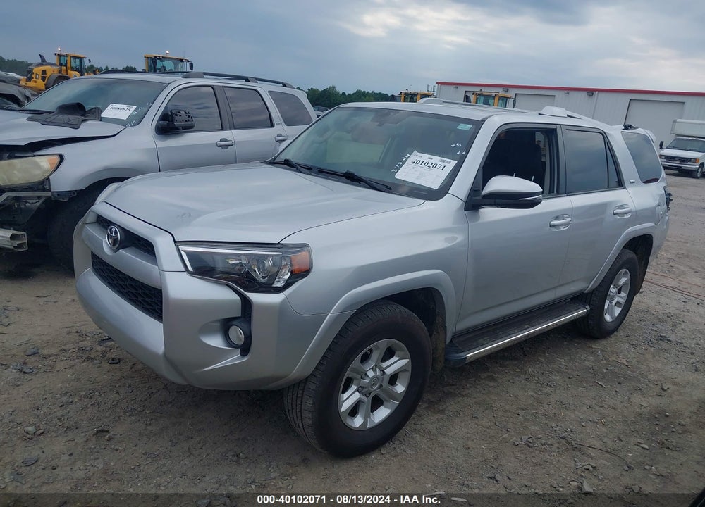 2018 TOYOTA 4RUNNER SR5 PREMIUM VIN: JTEBU5JR1J5500787