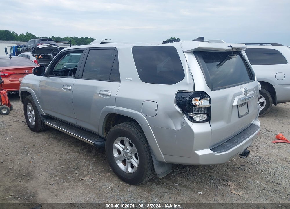 2018 TOYOTA 4RUNNER SR5 PREMIUM VIN: JTEBU5JR1J5500787