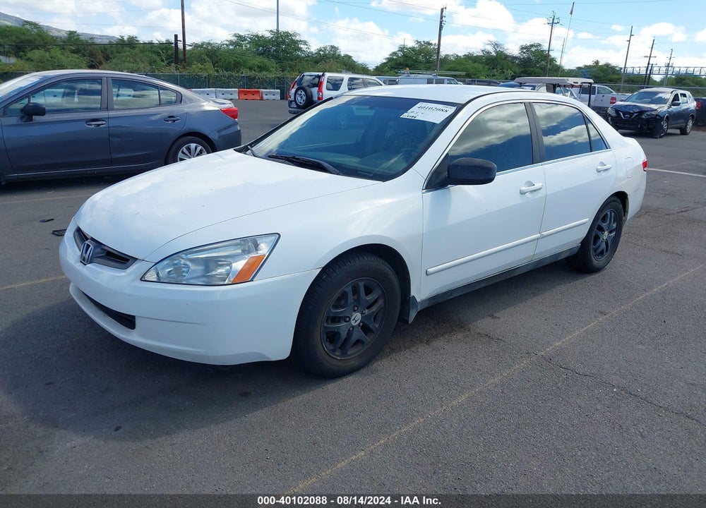 2003 HONDA ACCORD 2.4 LX VIN: 1HGCM56303A032270