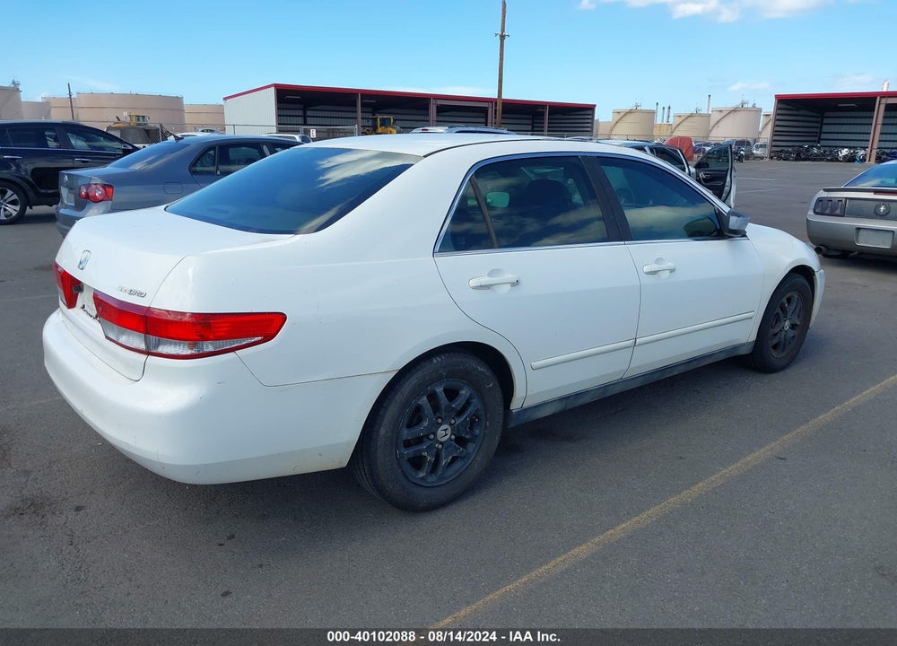 2003 HONDA ACCORD 2.4 LX VIN: 1HGCM56303A032270