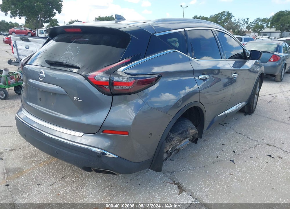 2021 NISSAN MURANO SL FWD VIN: 5N1AZ2CJ5MC103988