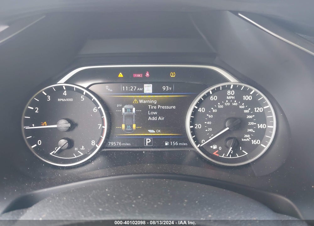 2021 NISSAN MURANO SL FWD VIN: 5N1AZ2CJ5MC103988