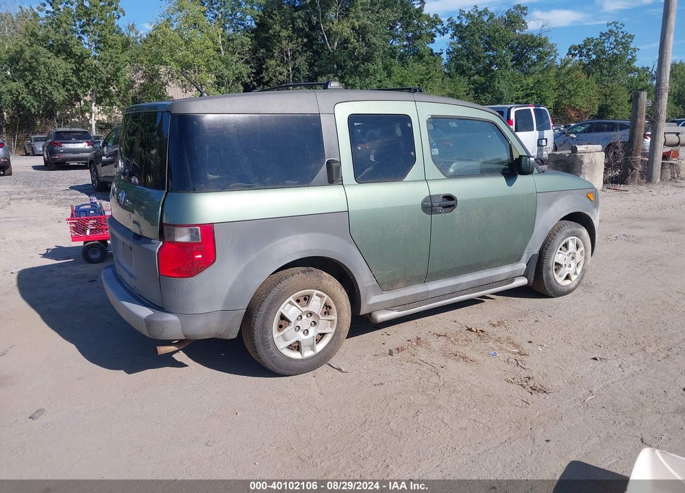 2005 HONDA ELEMENT LX VIN: 5J6YH27315L010317