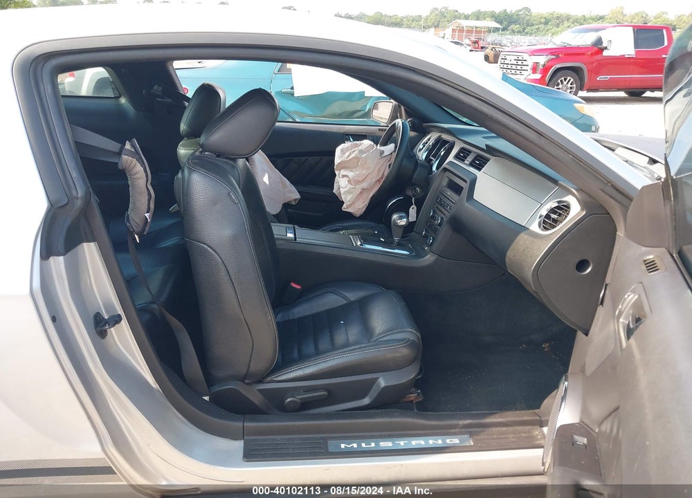 2012 FORD MUSTANG V6 PREMIUM VIN: 1ZVBP8AM3C5226428