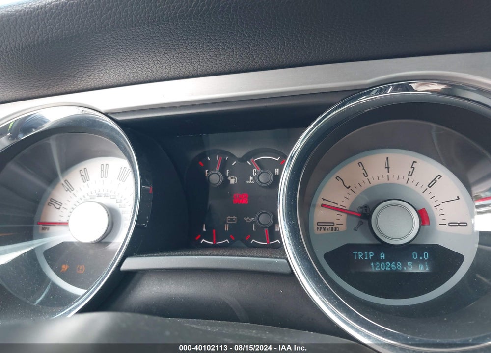 2012 FORD MUSTANG V6 PREMIUM VIN: 1ZVBP8AM3C5226428
