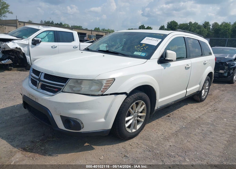 2015 DODGE JOURNEY SXT VIN: 3C4PDDBG4FT700961