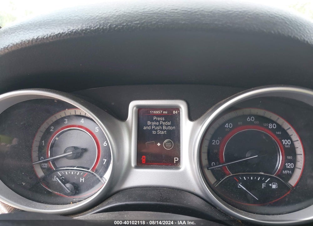 2015 DODGE JOURNEY SXT VIN: 3C4PDDBG4FT700961