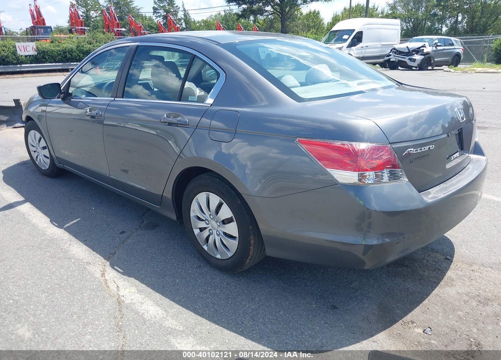 2009 HONDA ACCORD 2.4 LX VIN: 1HGCP26389A054936