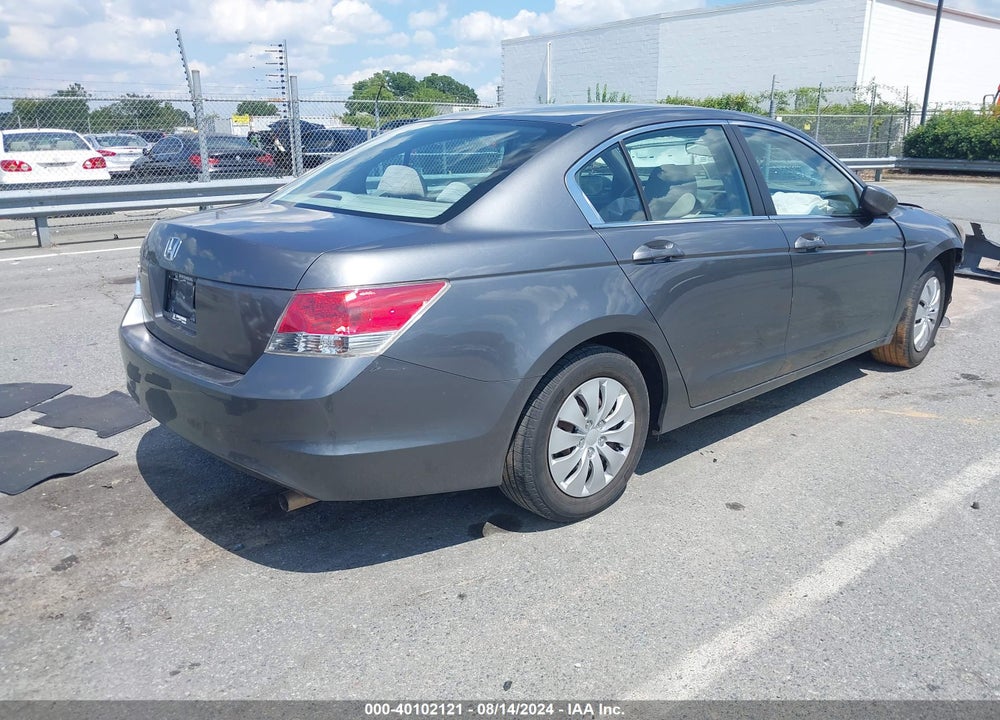 2009 HONDA ACCORD 2.4 LX VIN: 1HGCP26389A054936