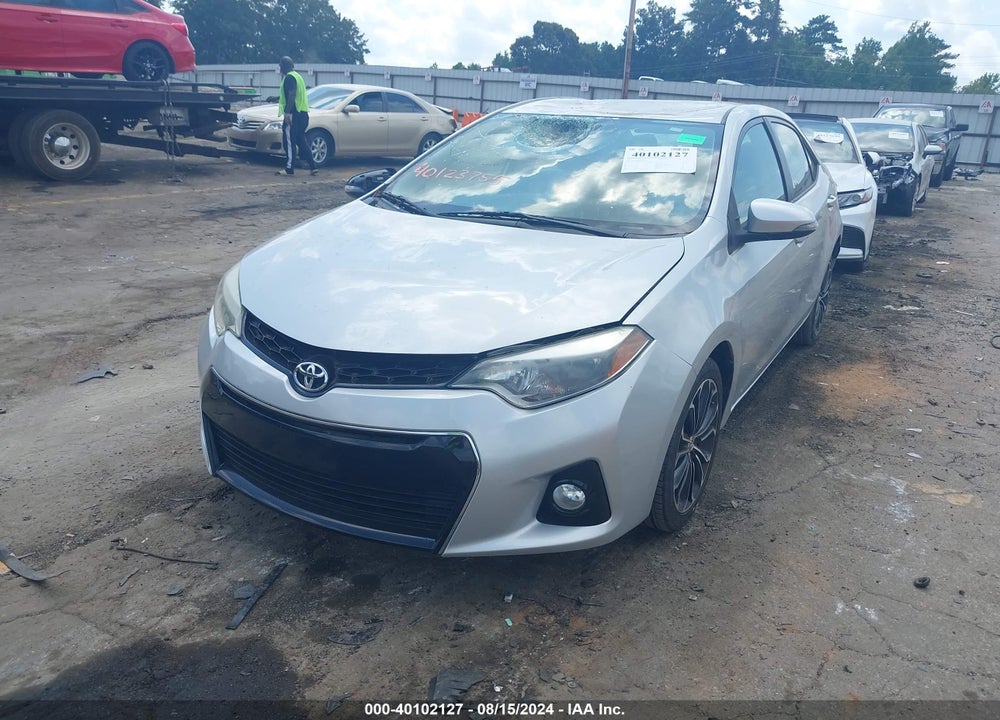 2015 TOYOTA COROLLA S PLUS VIN: 5YFBURHE6FP250424