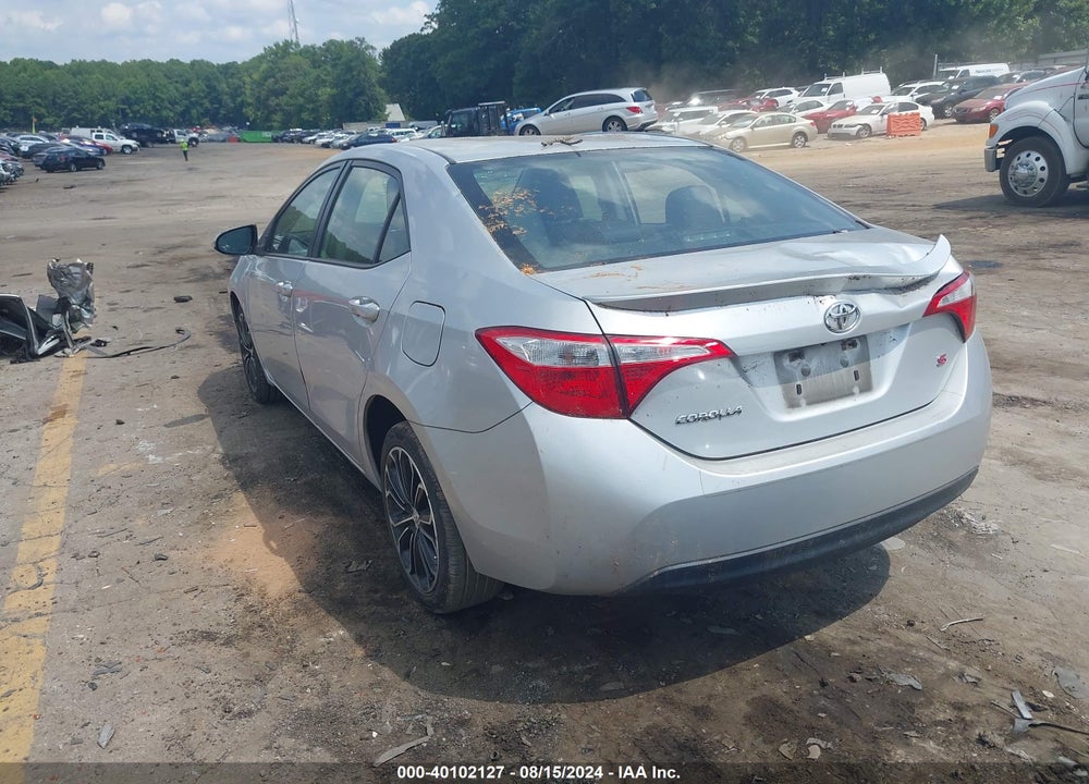 2015 TOYOTA COROLLA S PLUS VIN: 5YFBURHE6FP250424