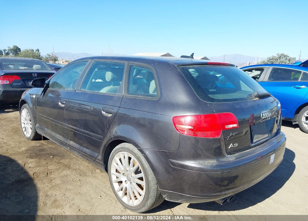 2006 AUDI A3 2.0T VIN: WAUNF98P86A163506