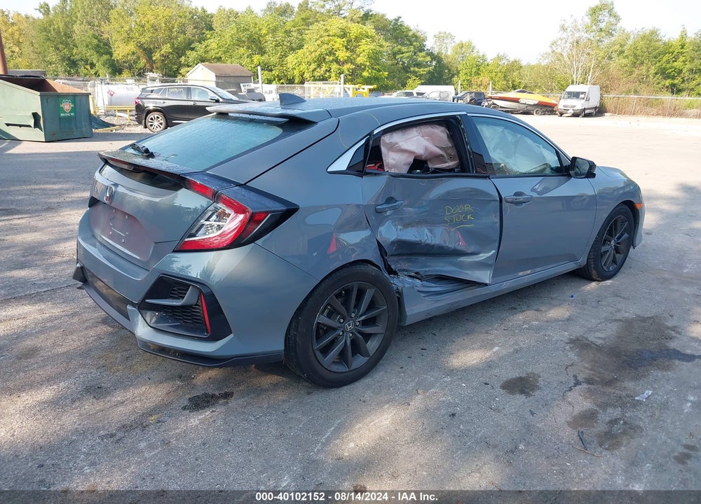 2021 HONDA CIVIC EX VIN: SHHFK7H62MU409807