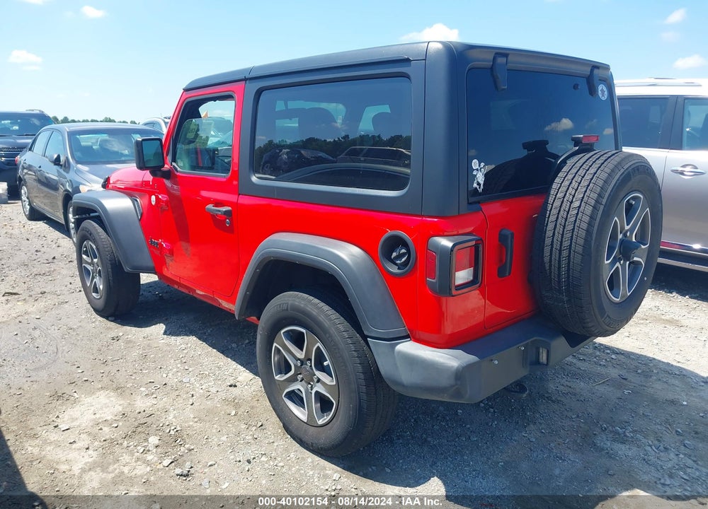 2021 JEEP WRANGLER SPORT S 4X4 VIN: 1C4GJXAN1MW804180