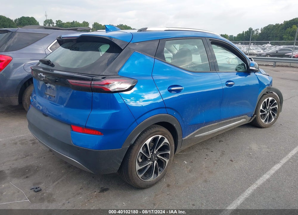 2022 CHEVROLET BOLT EUV FWD PREMIER VIN: 1G1FZ6S01N4115490