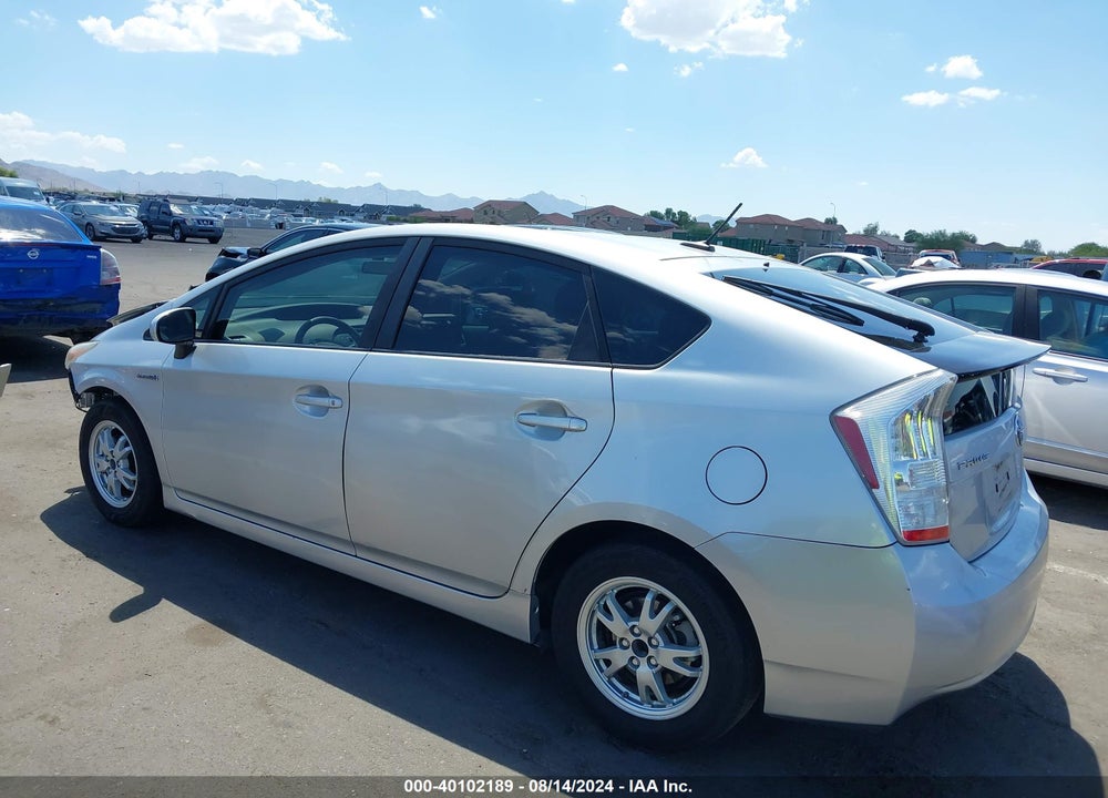 2010 TOYOTA PRIUS III VIN: JTDKN3DU4A1228670