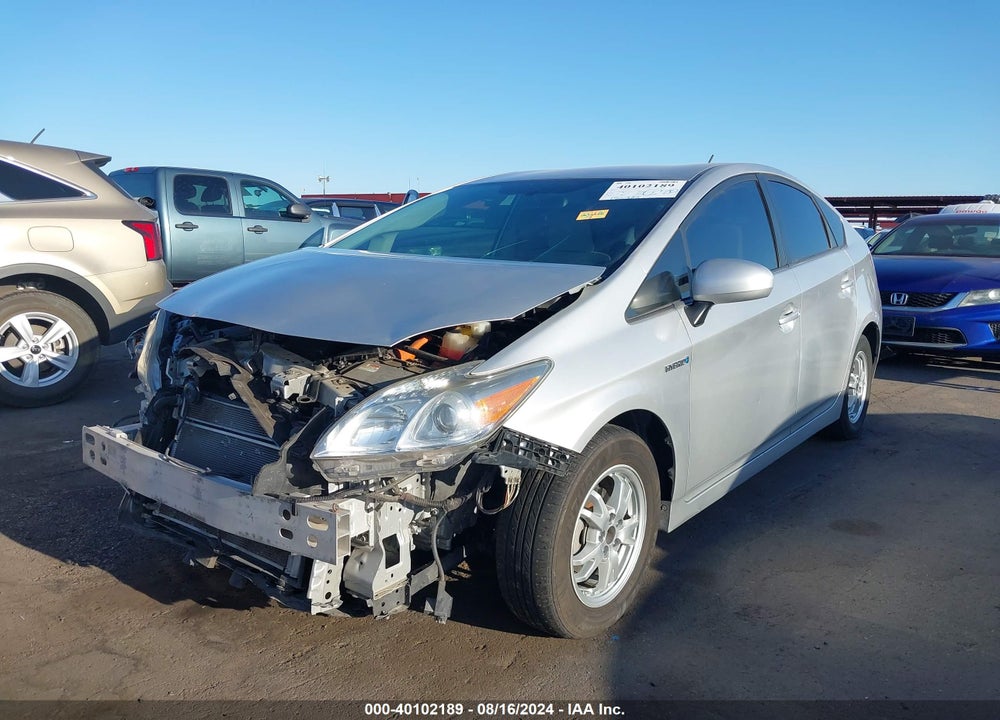 2010 TOYOTA PRIUS III VIN: JTDKN3DU4A1228670