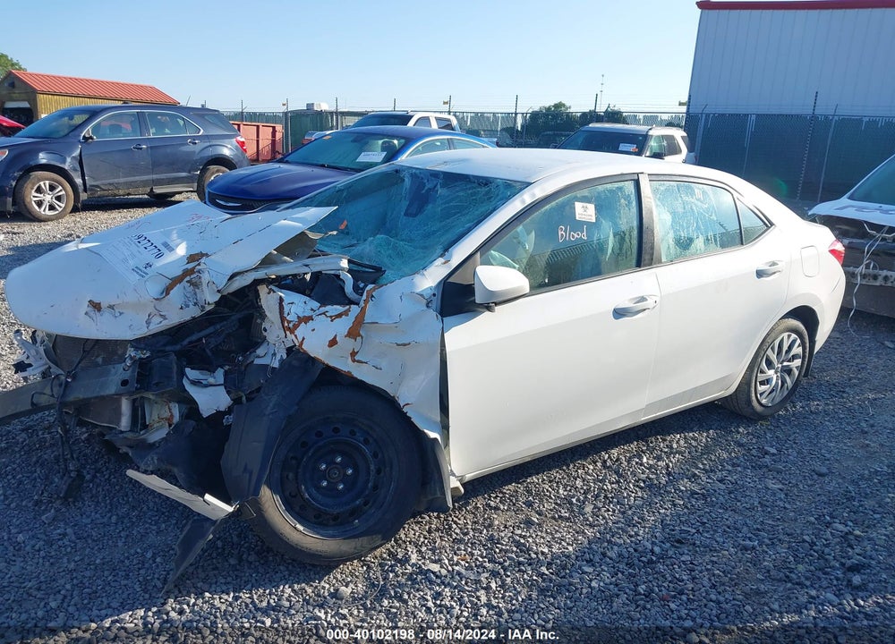 2017 TOYOTA COROLLA LE VIN: 2T1BURHE3HC801508