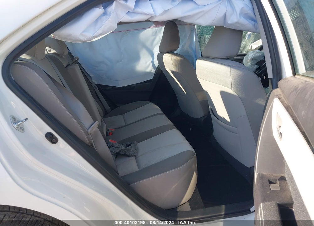 2017 TOYOTA COROLLA LE VIN: 2T1BURHE3HC801508