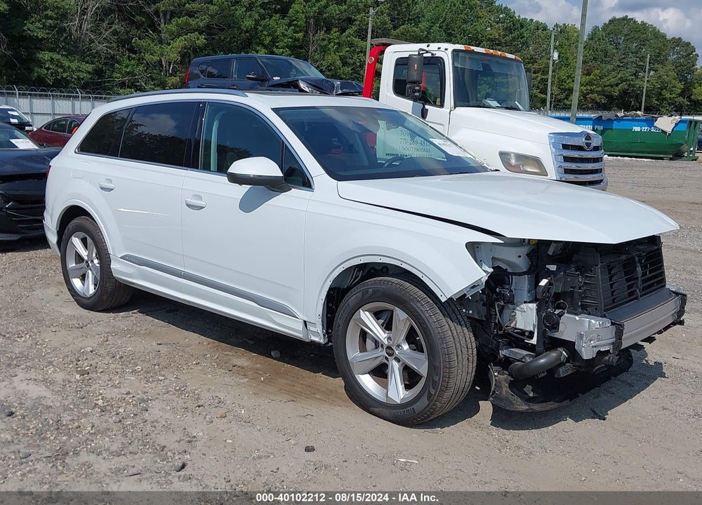 2023 AUDI Q7 PREMIUM PLUS 45 TFSI QUATTRO TIPTRONIC VIN: WA1LCBF77PD018996