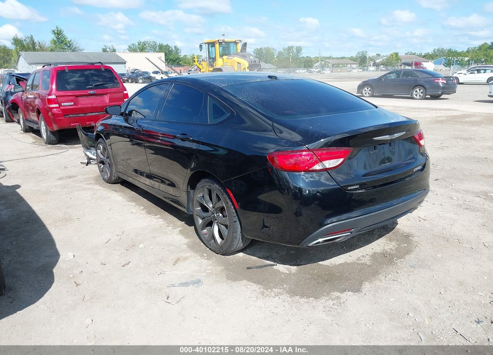 2015 CHRYSLER 200 S VIN: 1C3CCCDG1FN617937
