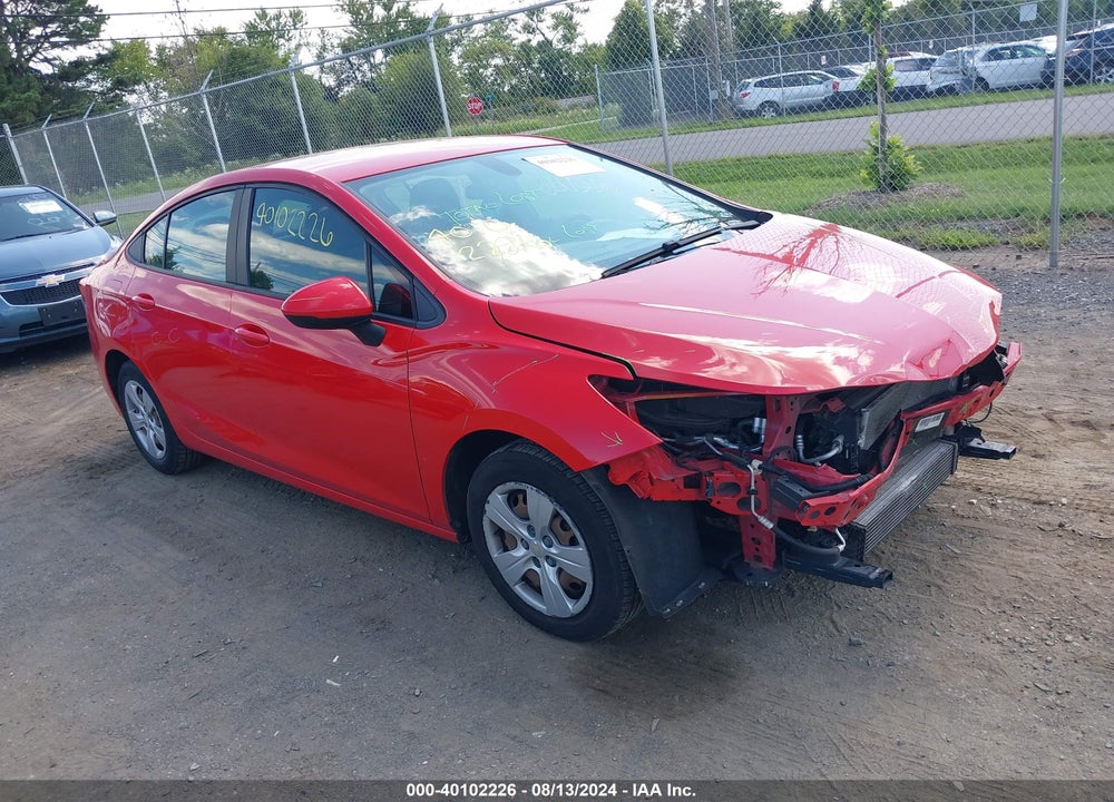 2017 CHEVROLET CRUZE LS AUTO VIN: 1G1BC5SM3H7177313