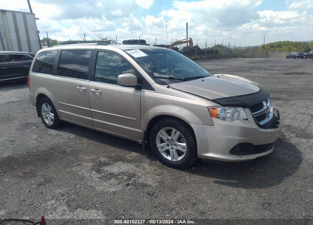 2012 DODGE GRAND CARAVAN CREW VIN: 2C4RDGDG9CR343010