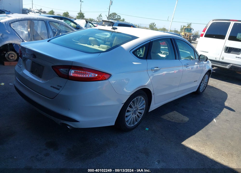 2016 FORD FUSION HYBRID SE VIN: 3FA6P0LU6GR305782