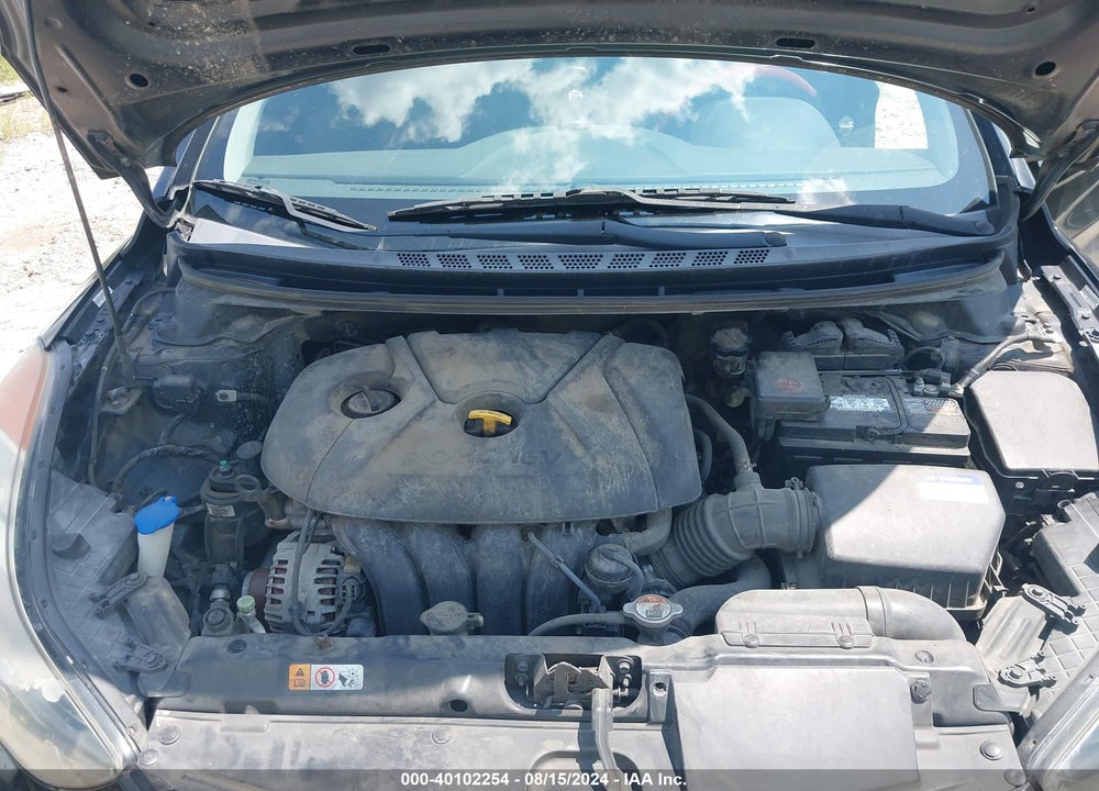 2012 HYUNDAI ELANTRA GLS (ULSAN PLANT) VIN: KMHDH4AE9CU324441