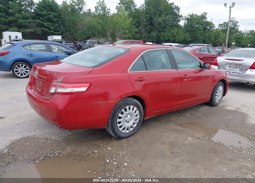 2010 TOYOTA CAMRY LE VIN: 4T1BF3EK3AU051808