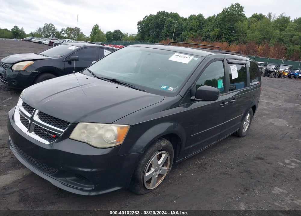 2012 DODGE GRAND CARAVAN SXT VIN: 2C4RDGCG2CR295383