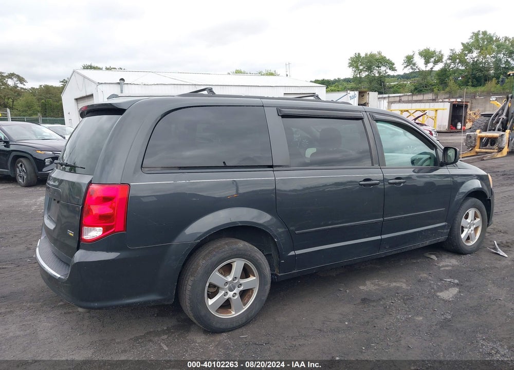 2012 DODGE GRAND CARAVAN SXT VIN: 2C4RDGCG2CR295383