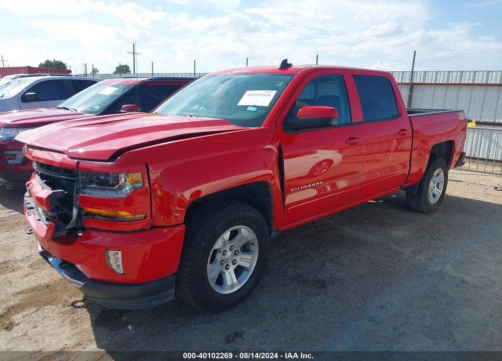 2018 CHEVROLET SILVERADO 1500 2LT VIN: 3GCUKRECXJG599828
