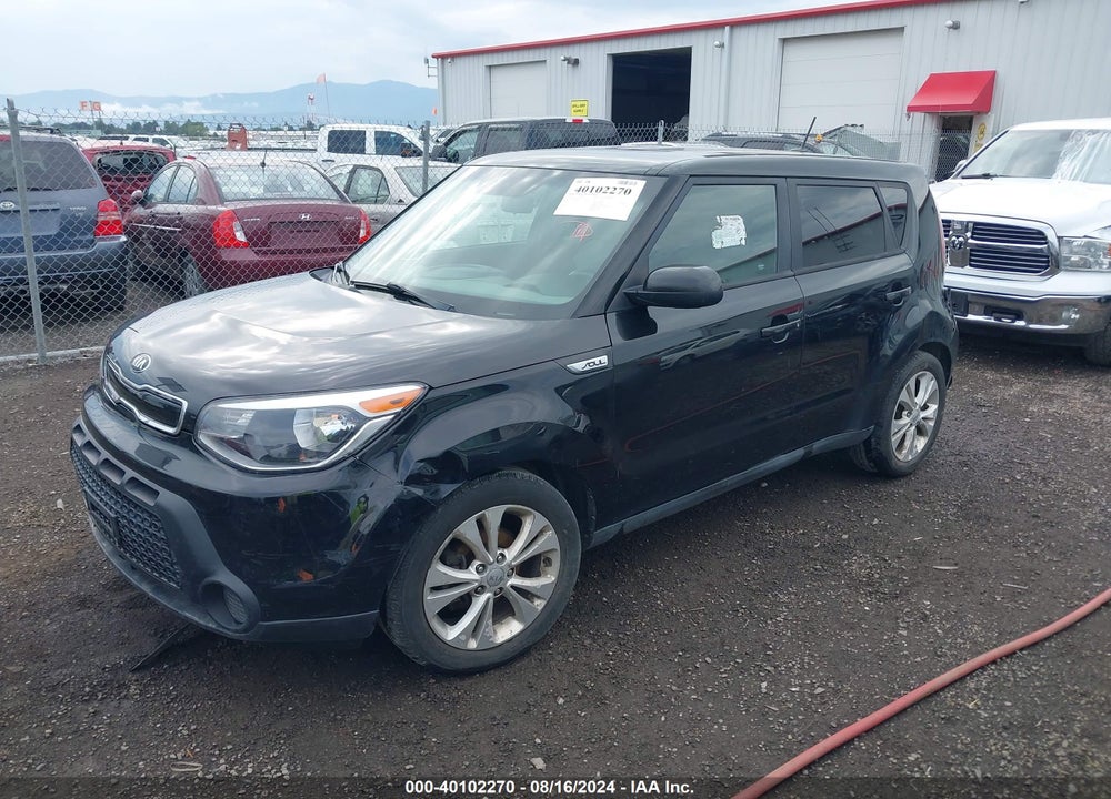 2015 KIA SOUL + AUTOMATIC VIN: KNDJP3A58F7113187