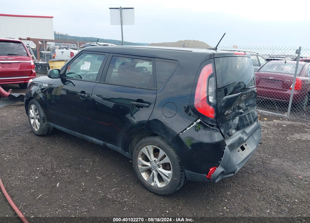 2015 KIA SOUL + AUTOMATIC VIN: KNDJP3A58F7113187