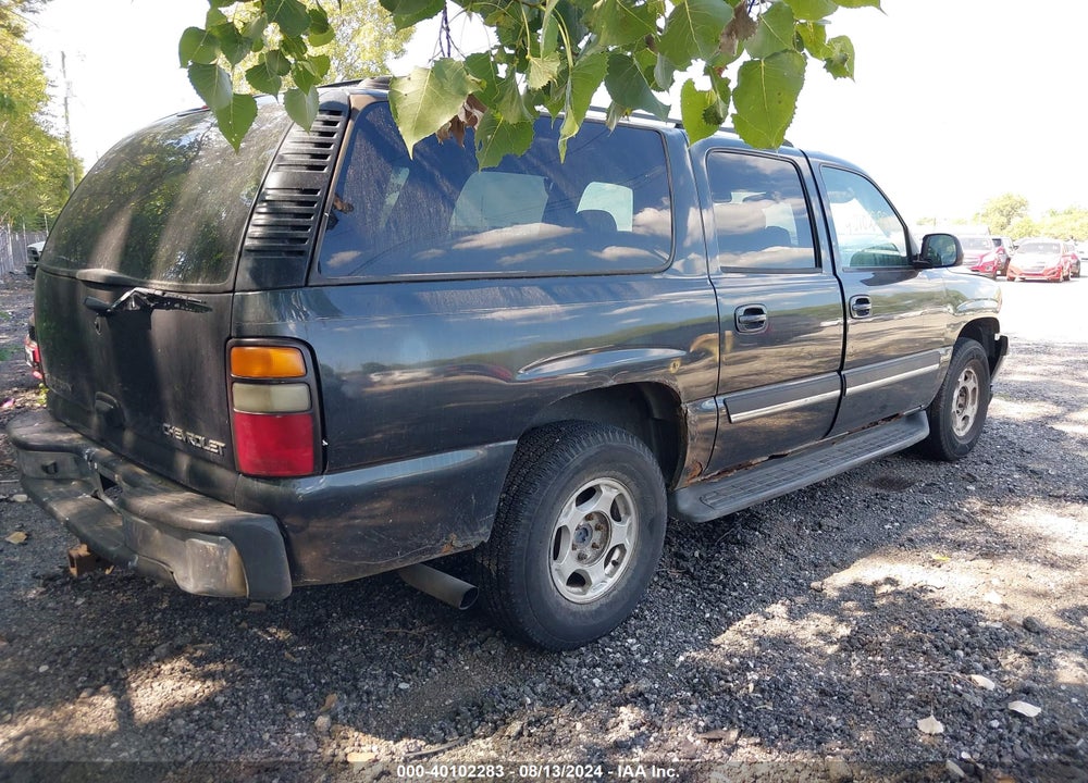 2004 CHEVROLET SUBURBAN 1500 LS/LT/Z71 VIN: 1GNFK16ZX4J250482