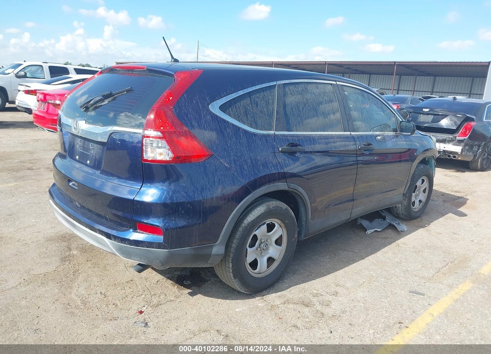 2015 HONDA CR-V LX VIN: 3CZRM3H38FG712010