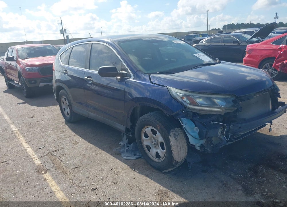 2015 HONDA CR-V LX VIN: 3CZRM3H38FG712010